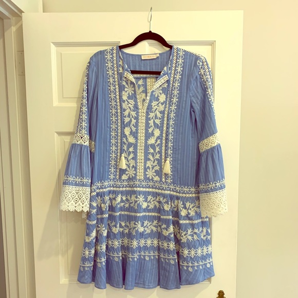 tory burch gabriella dress yellow